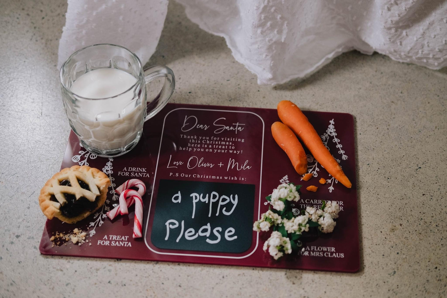 
                  
                    Treat Board [Christmas & Easter - Double sided] Choose from 5 colours
                  
                